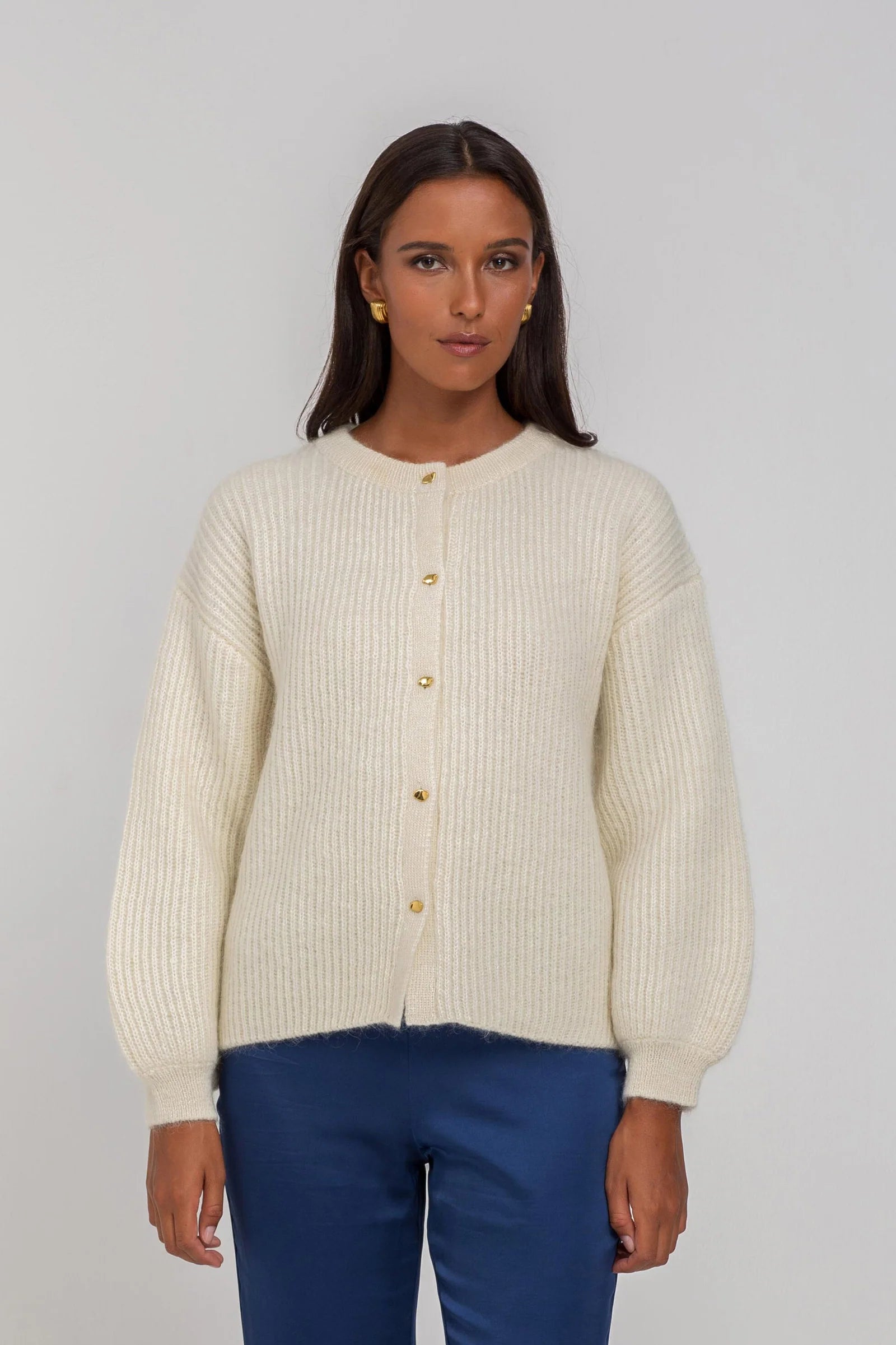Blak Party in a Cardi - Ivory
