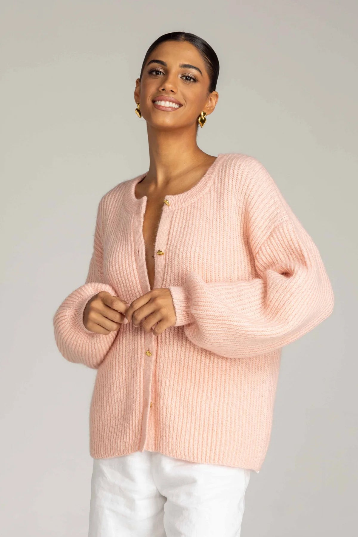 Blak Party in a Cardi - Light Pink