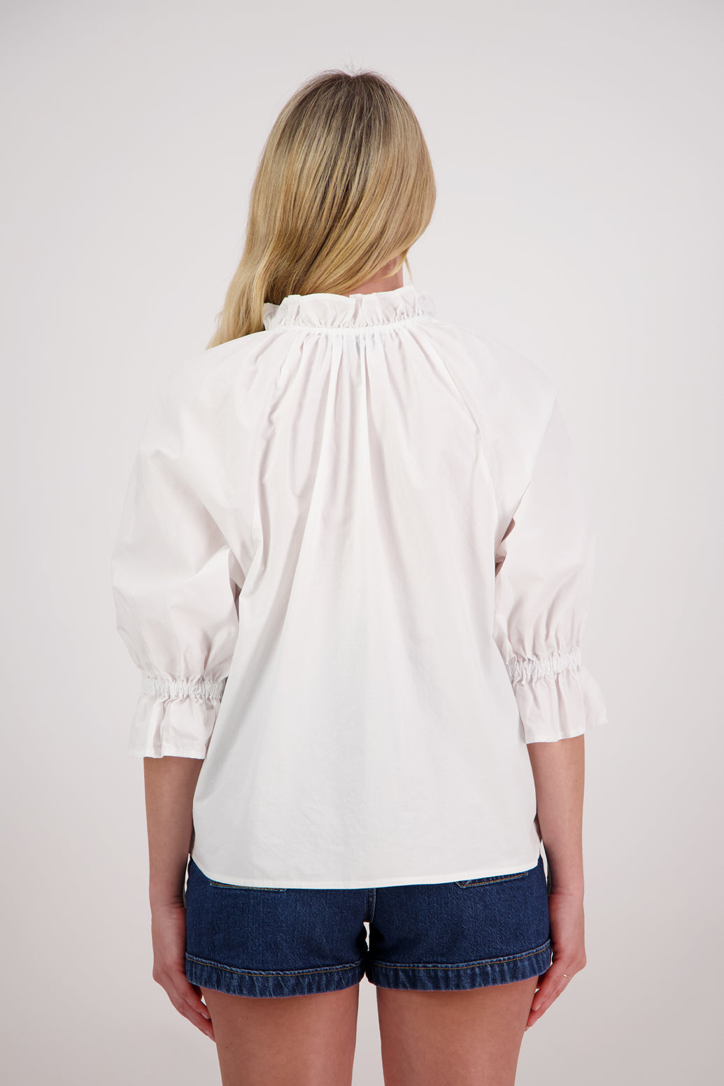 Briarwood Patty Top - White