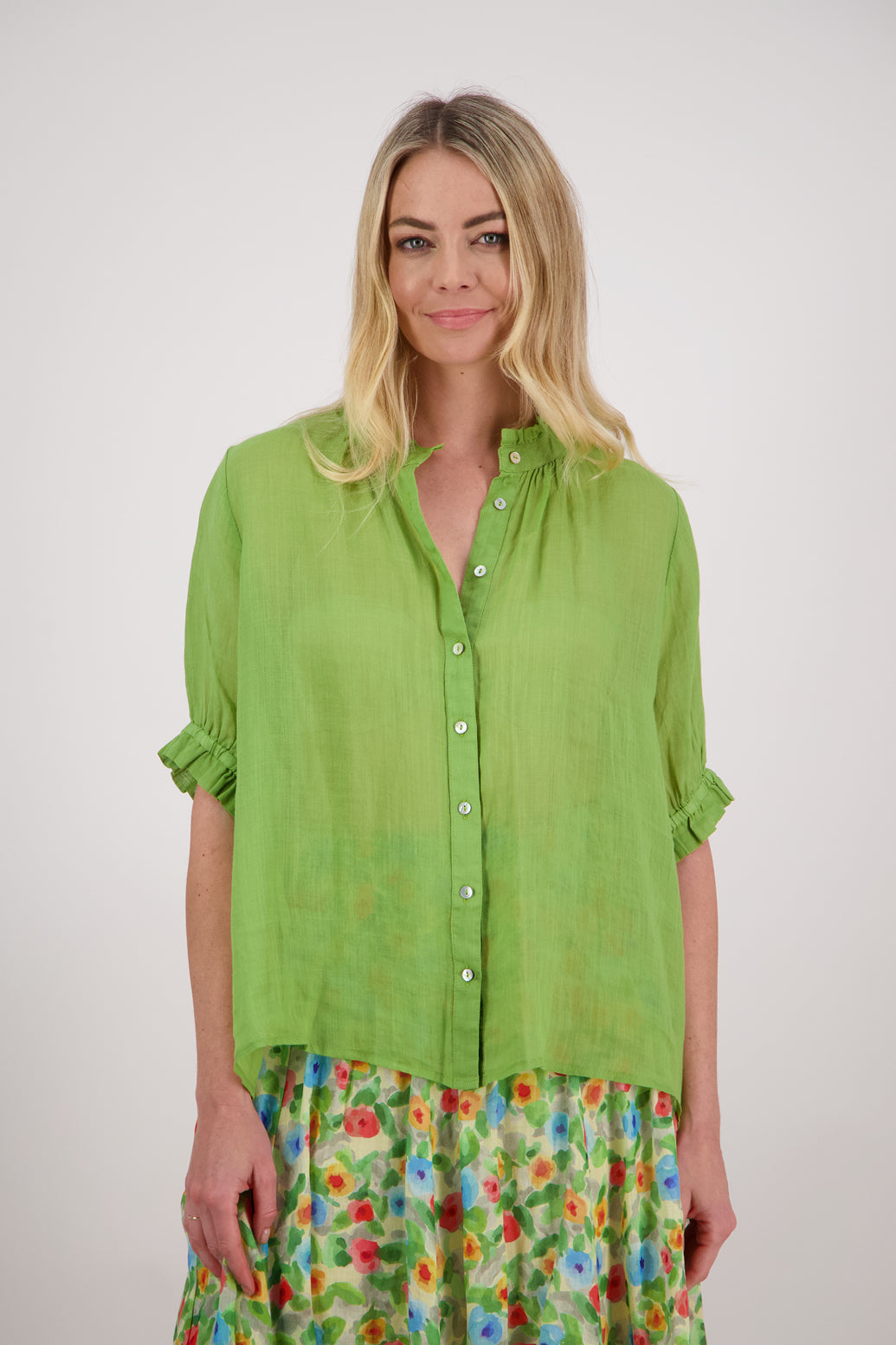 Briarwood Pearly Top - Green