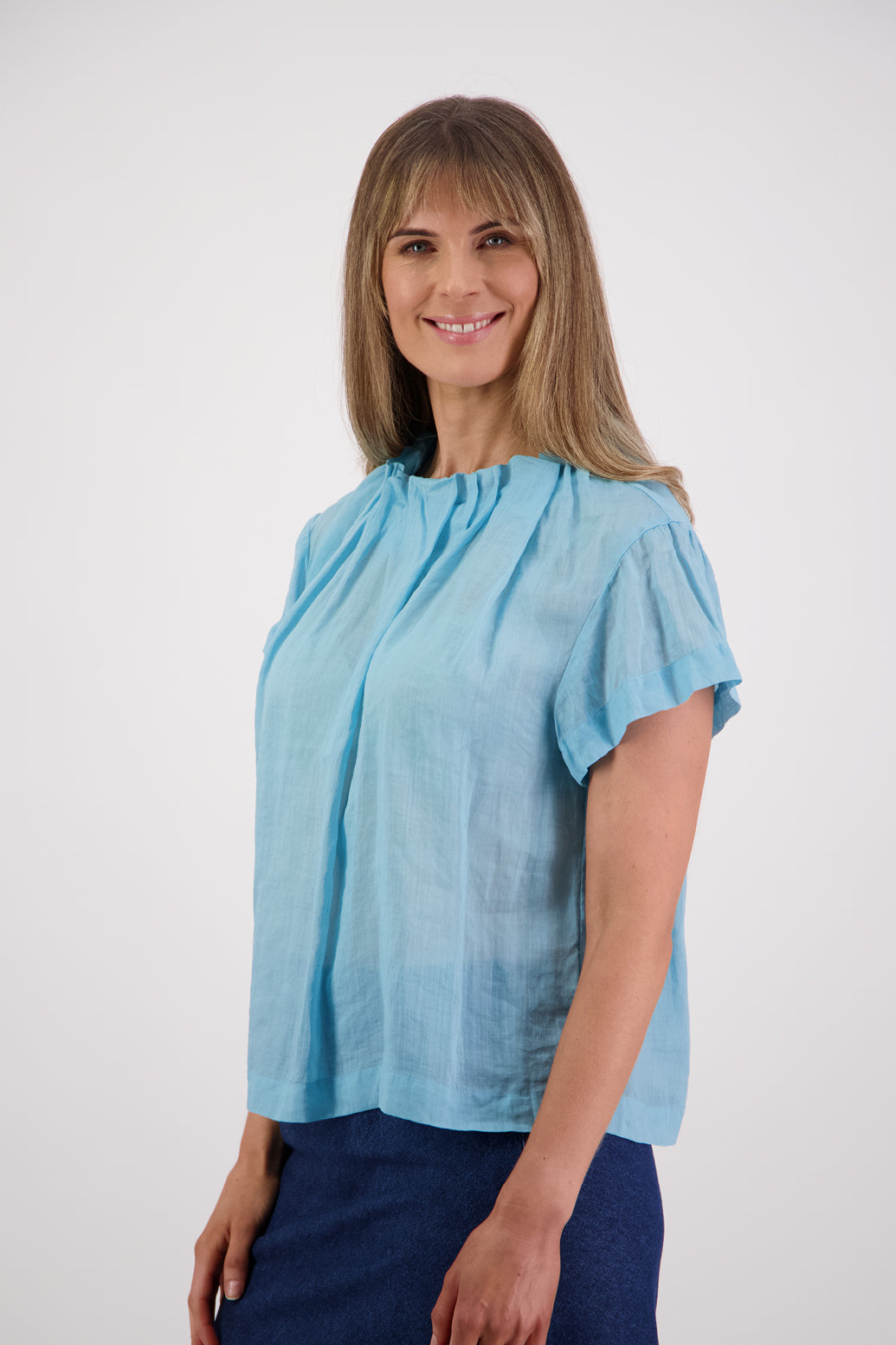 Briarwood Pia Top - Aqua