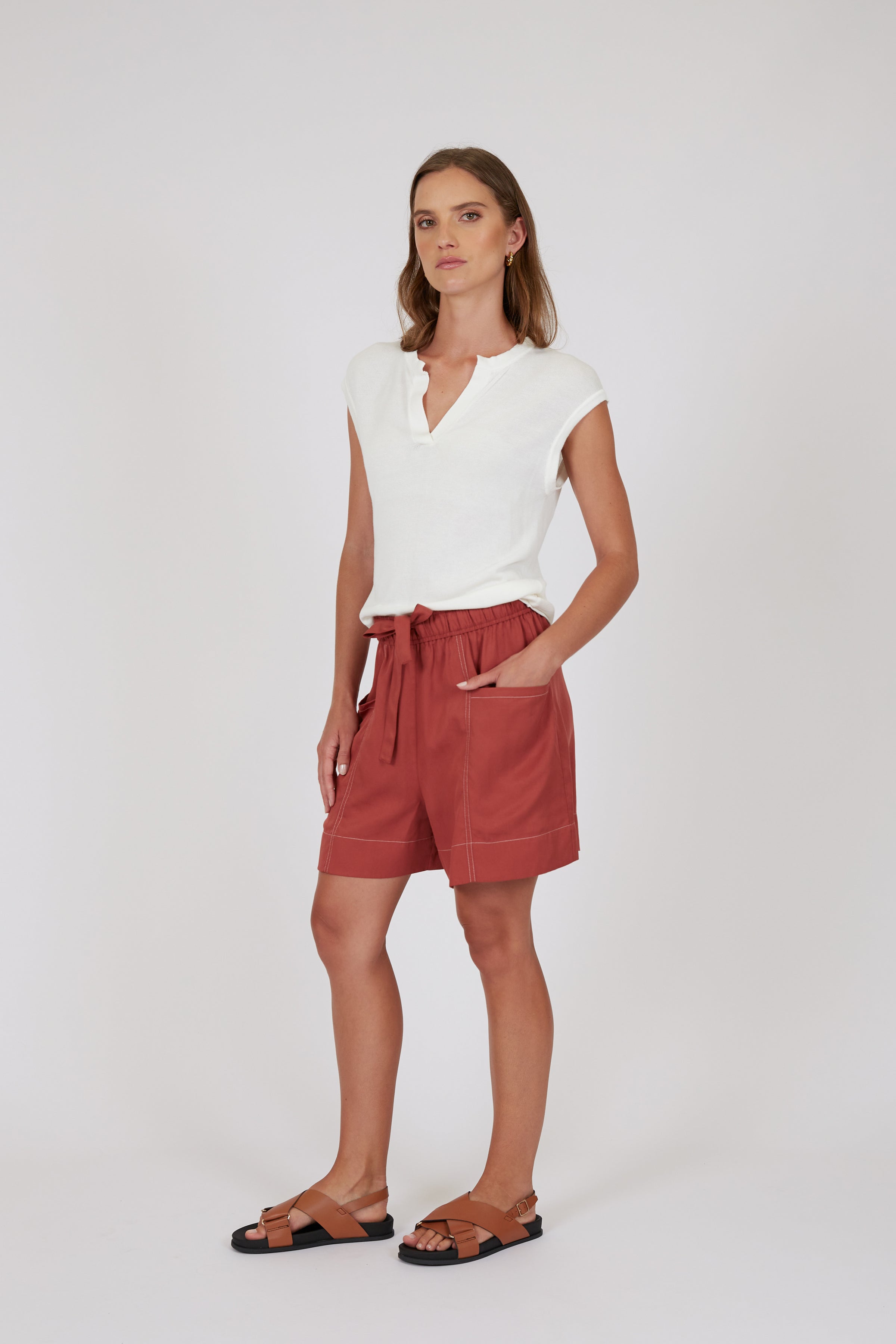 Prima Knit Top - Ivory