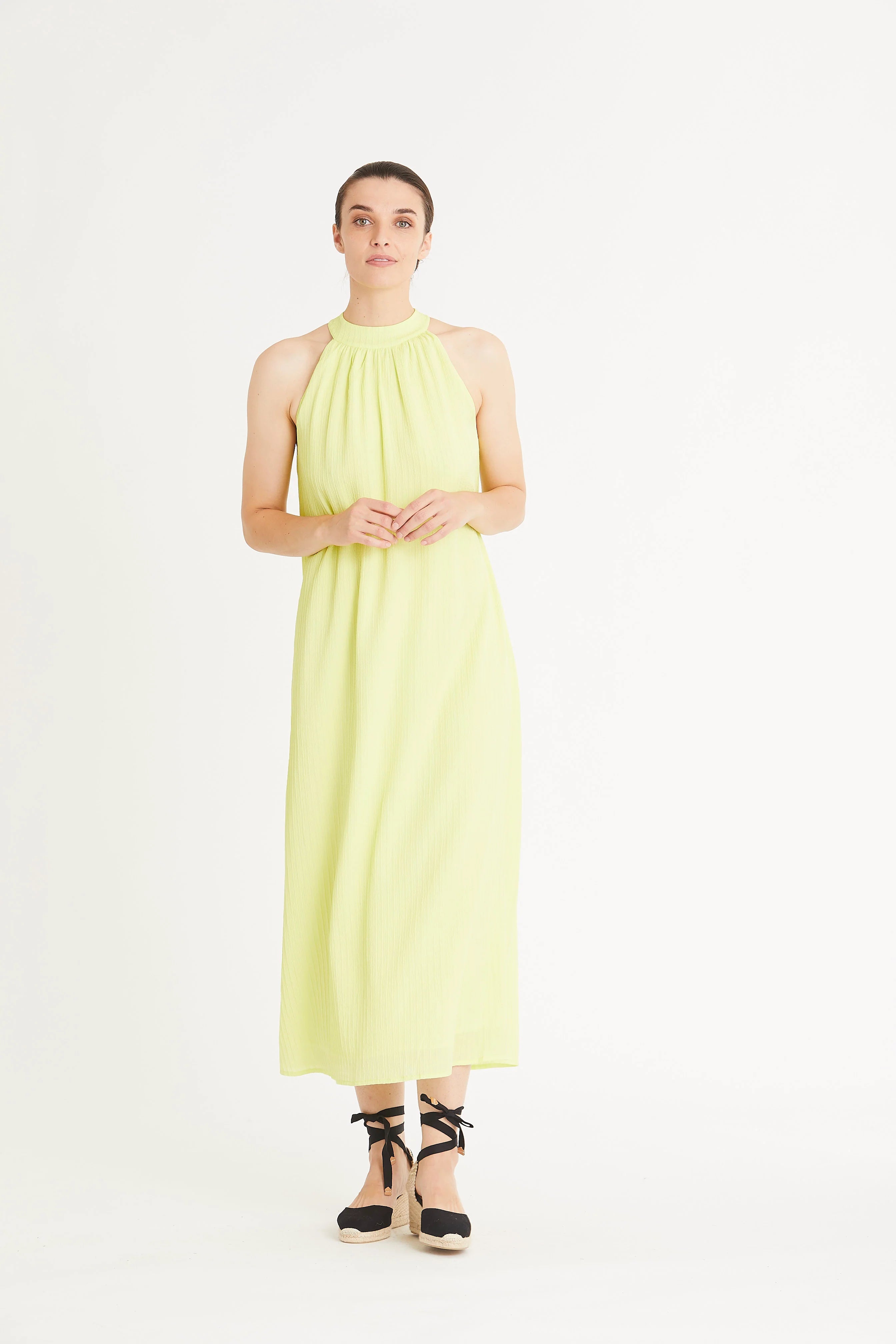 Rue De Femme Trill Dress - Bright Moss