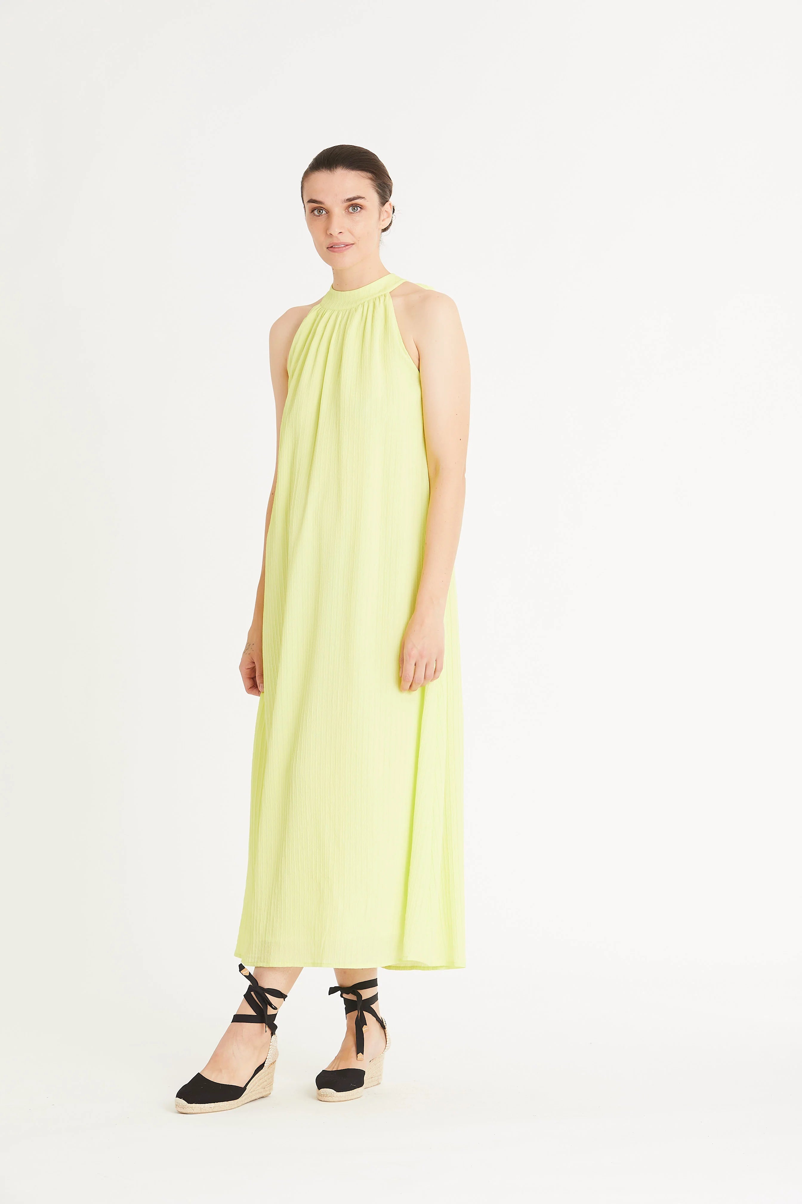 Rue De Femme Trill Dress - Bright Moss