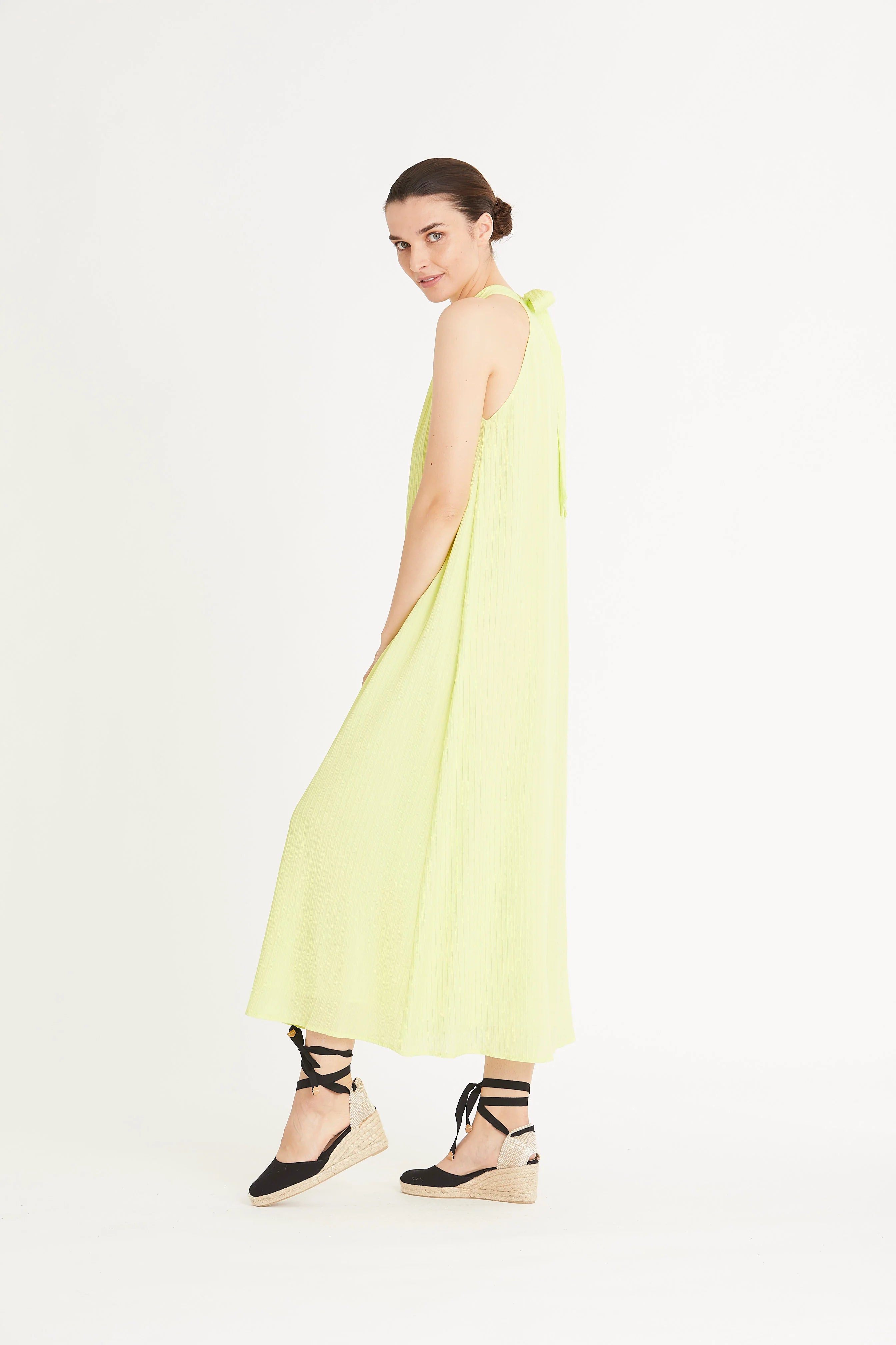 Rue De Femme Trill Dress - Bright Moss