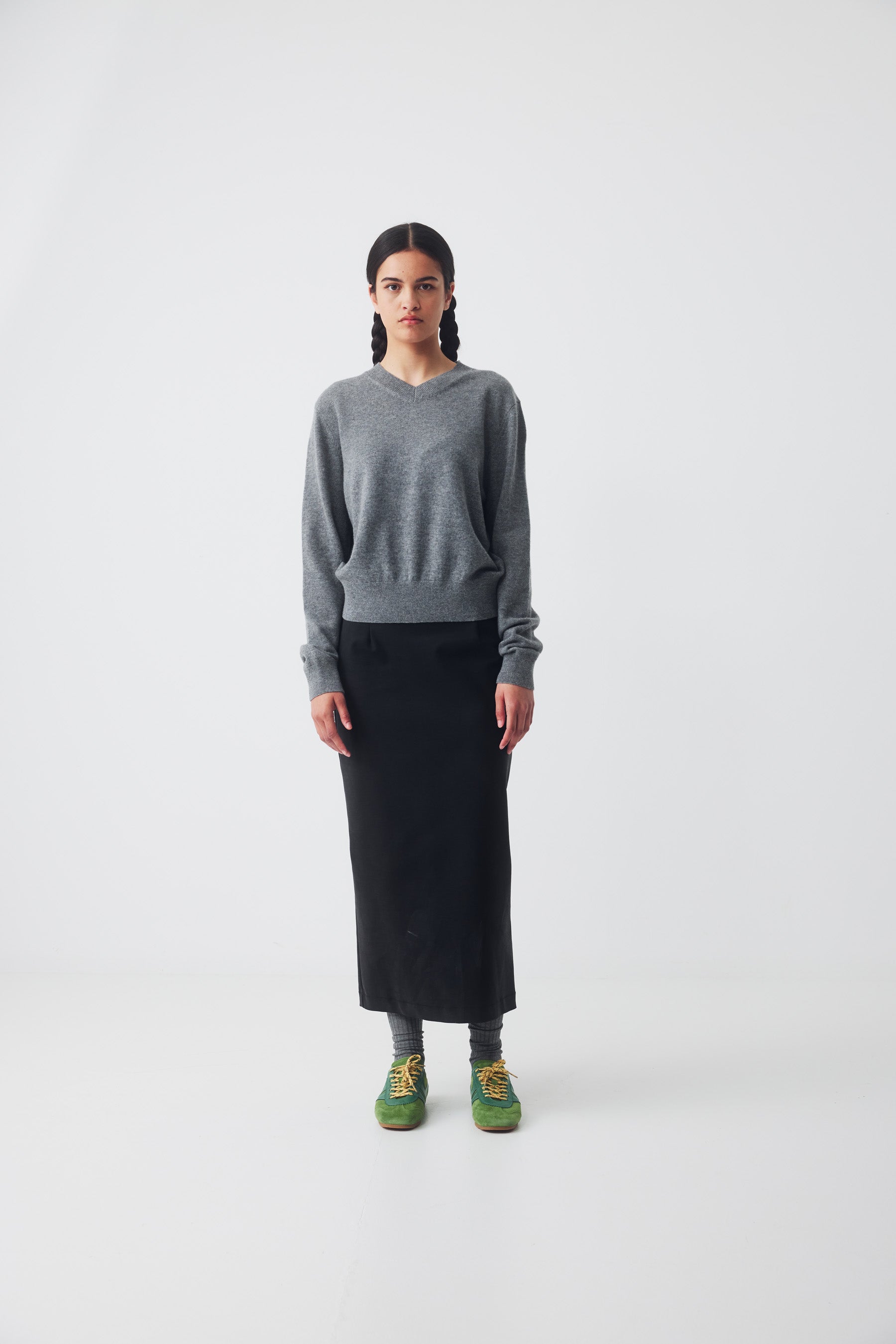 Ricochet Amina Jumper - Grey