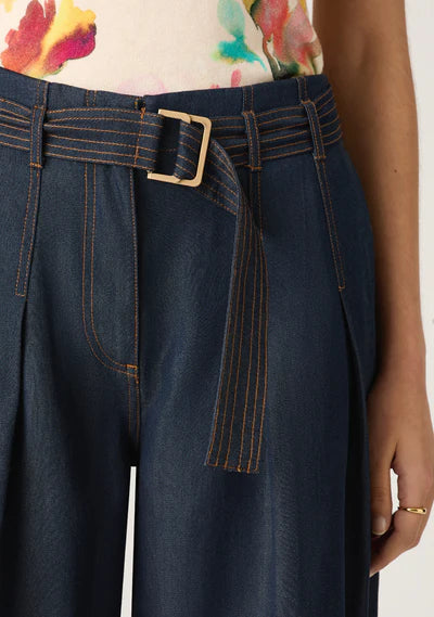 Mos the Label Cleo Denim Wide Leg Pant