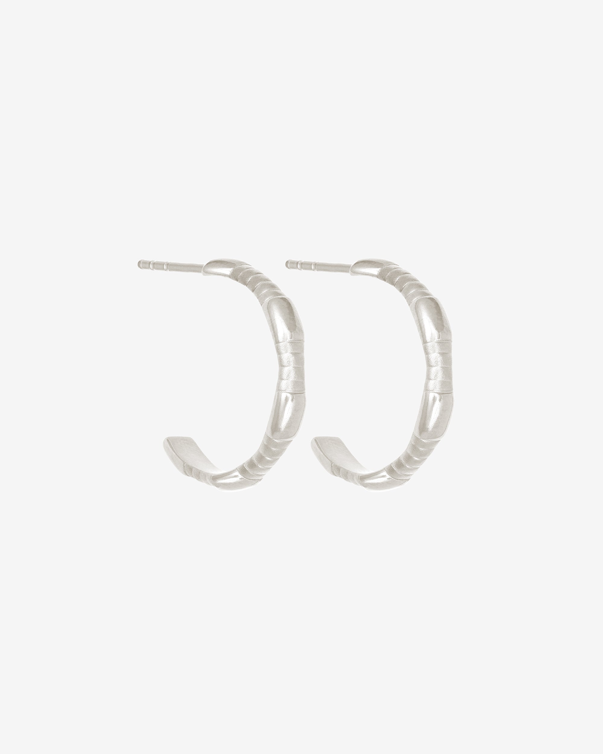 Amari Hoops - Sterling Silver