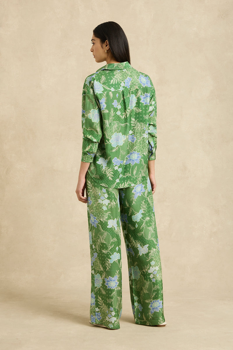 Stevie Shirt - Bloom Jungle Green