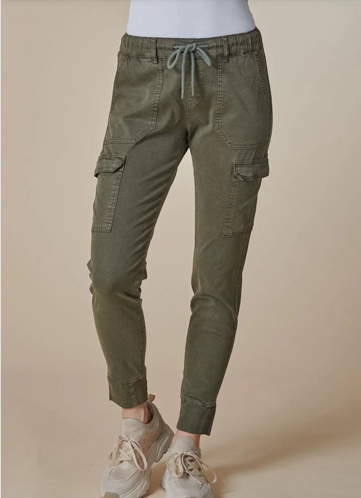 Zhrill Daisey Cargo Pant - Grape Leaf