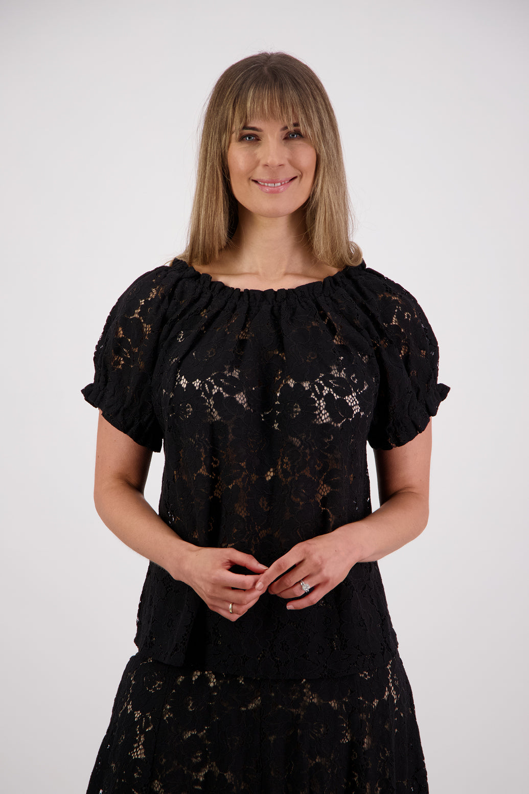 Briarwood Serenity Lace Top - Black