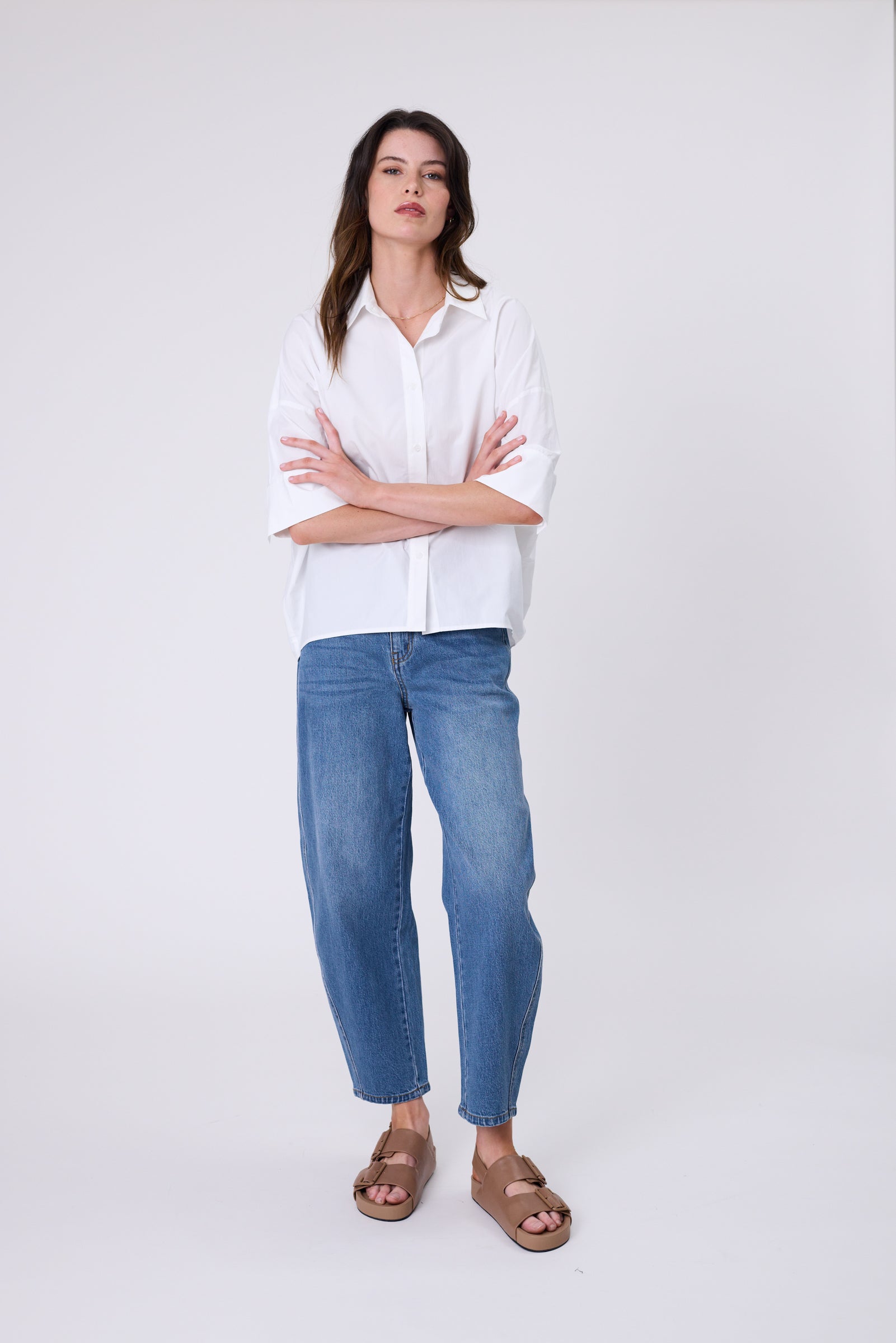 Shoreline Shirt - Chalk