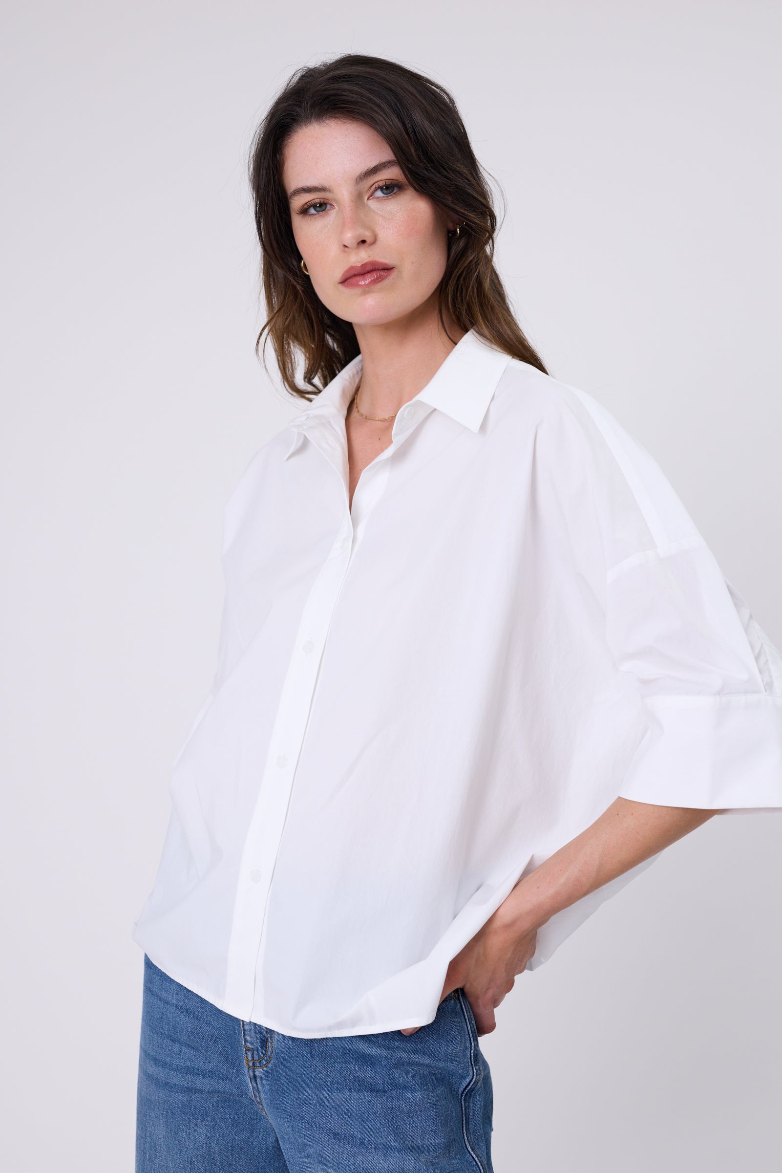 Shoreline Shirt - Chalk