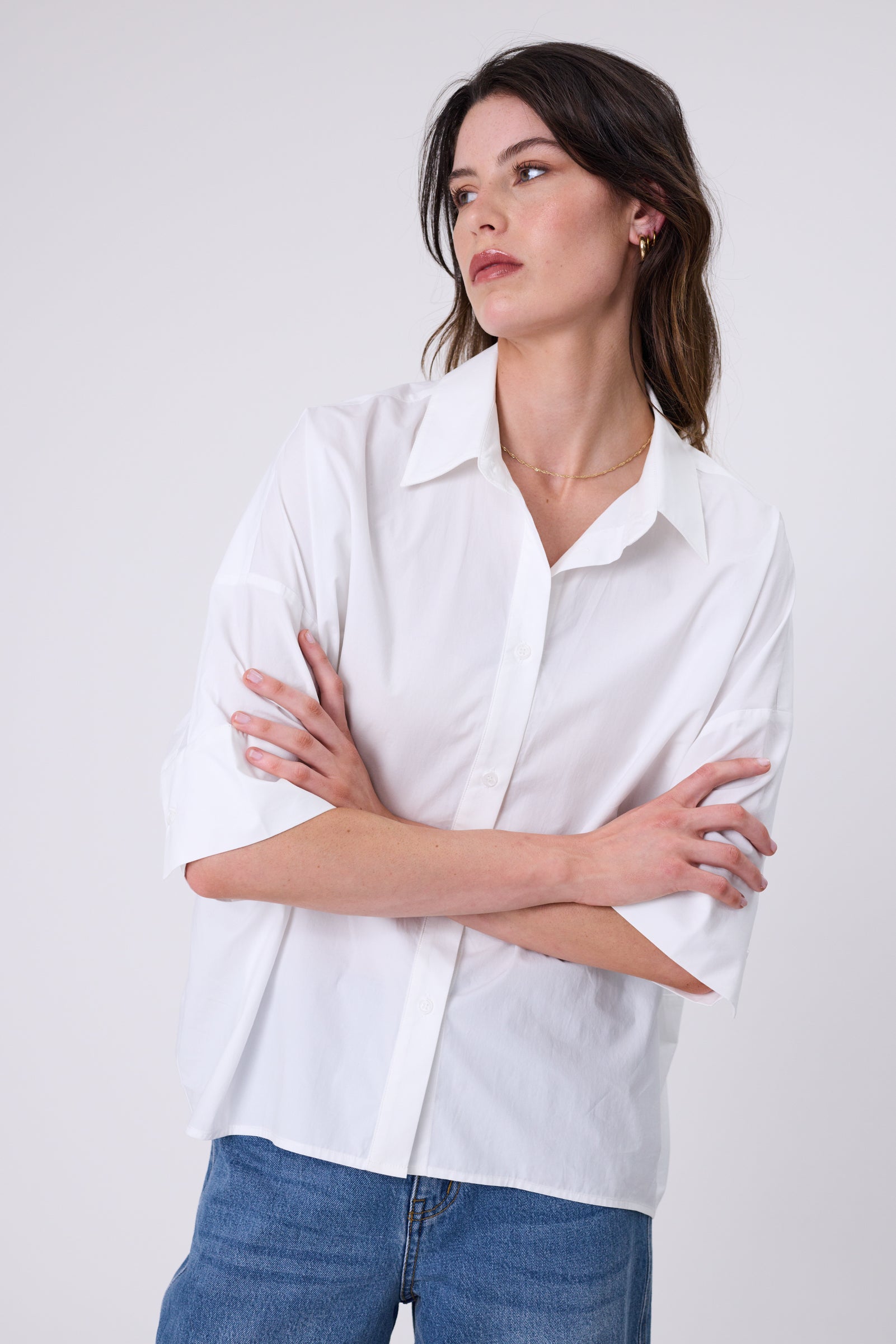 Shoreline Shirt - Chalk