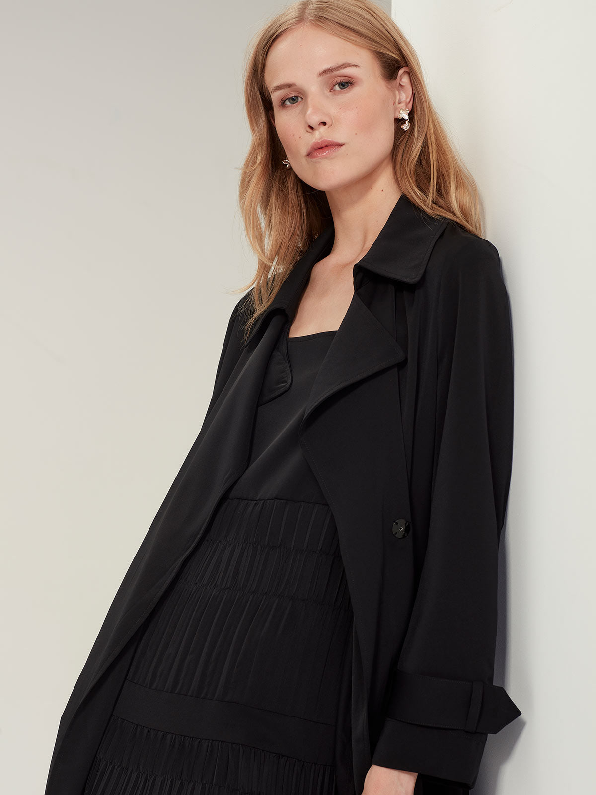 Sills Alba Trench - Black