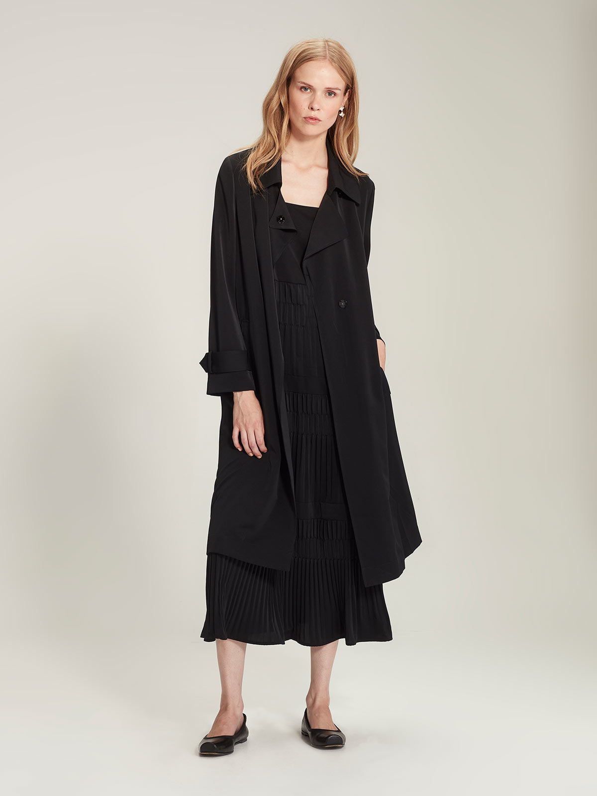 Sills Alba Trench - Black