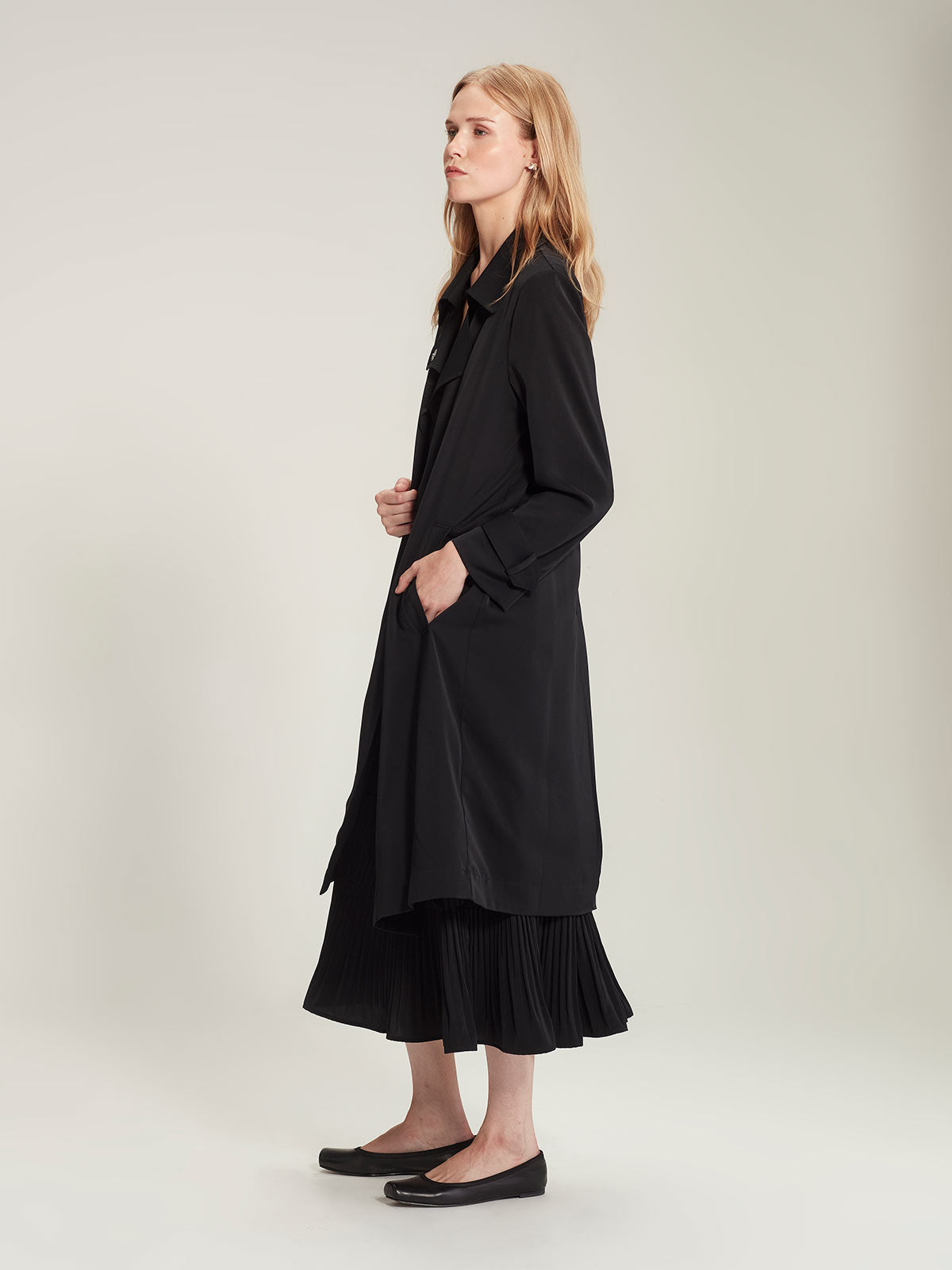 Sills Alba Trench - Black