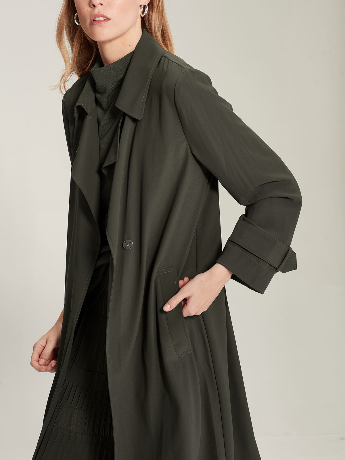 Sills Alba Trench - Khaki