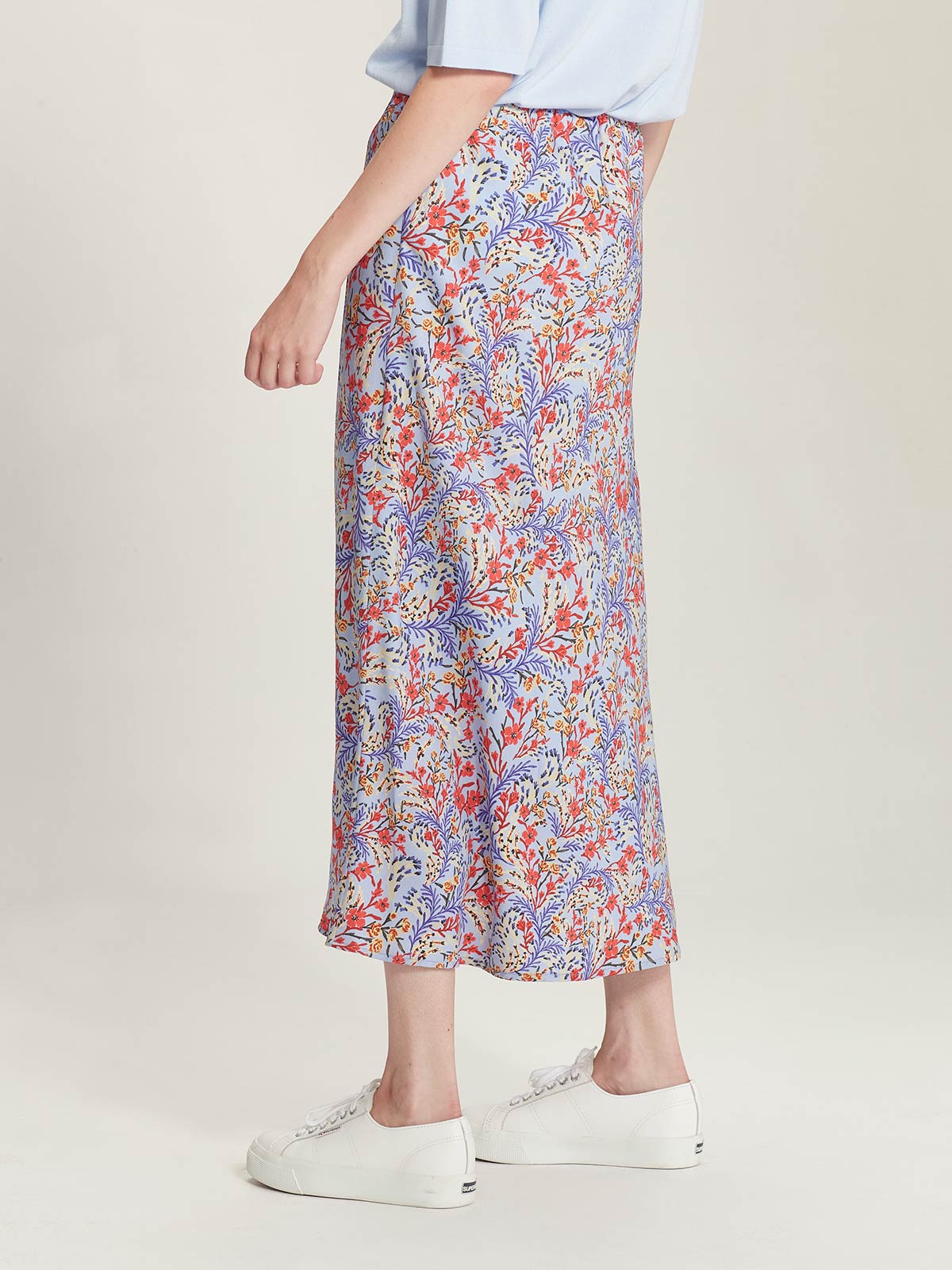 Sills Alonso Skirt - Blue Floral