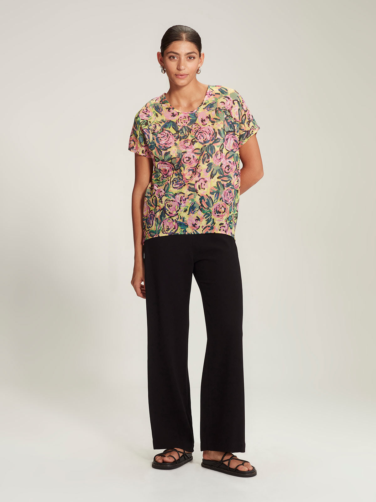 Sills Bertina Top - Citrus Floral