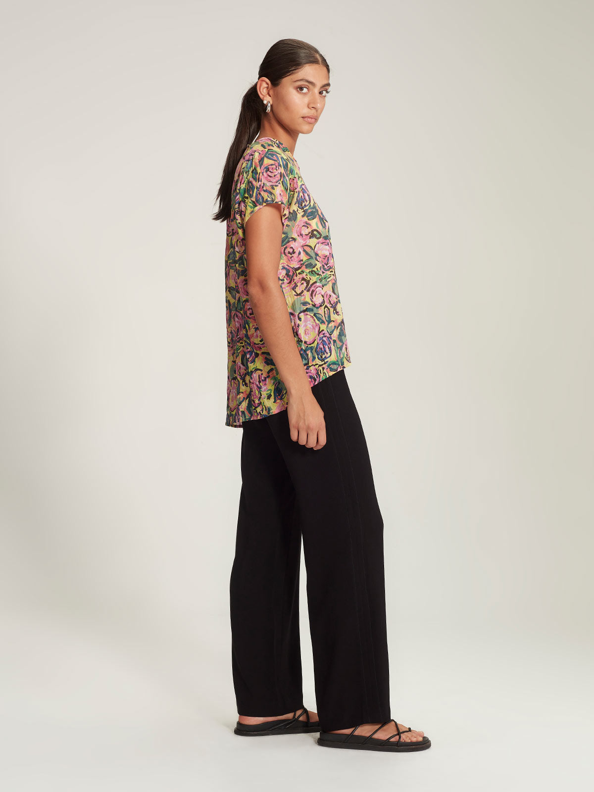 Sills Bertina Top - Citrus Floral