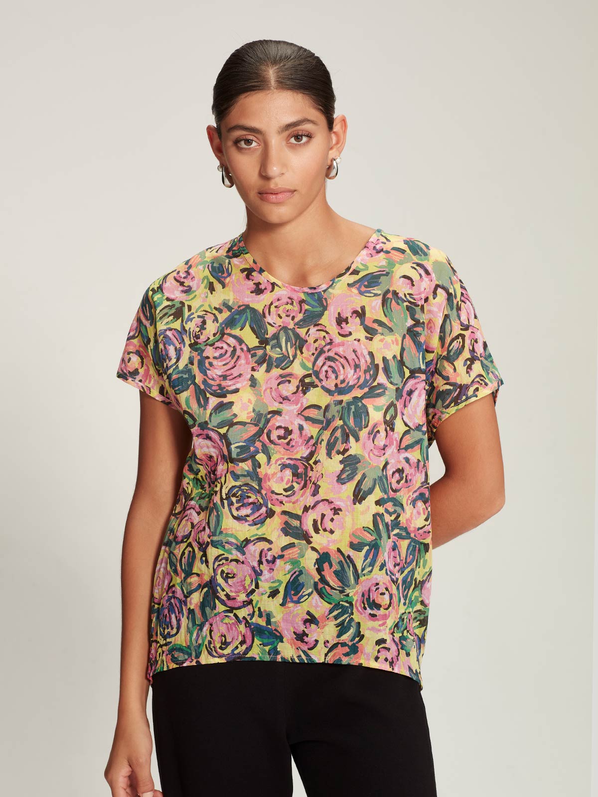 Sills Bertina Top - Citrus Floral