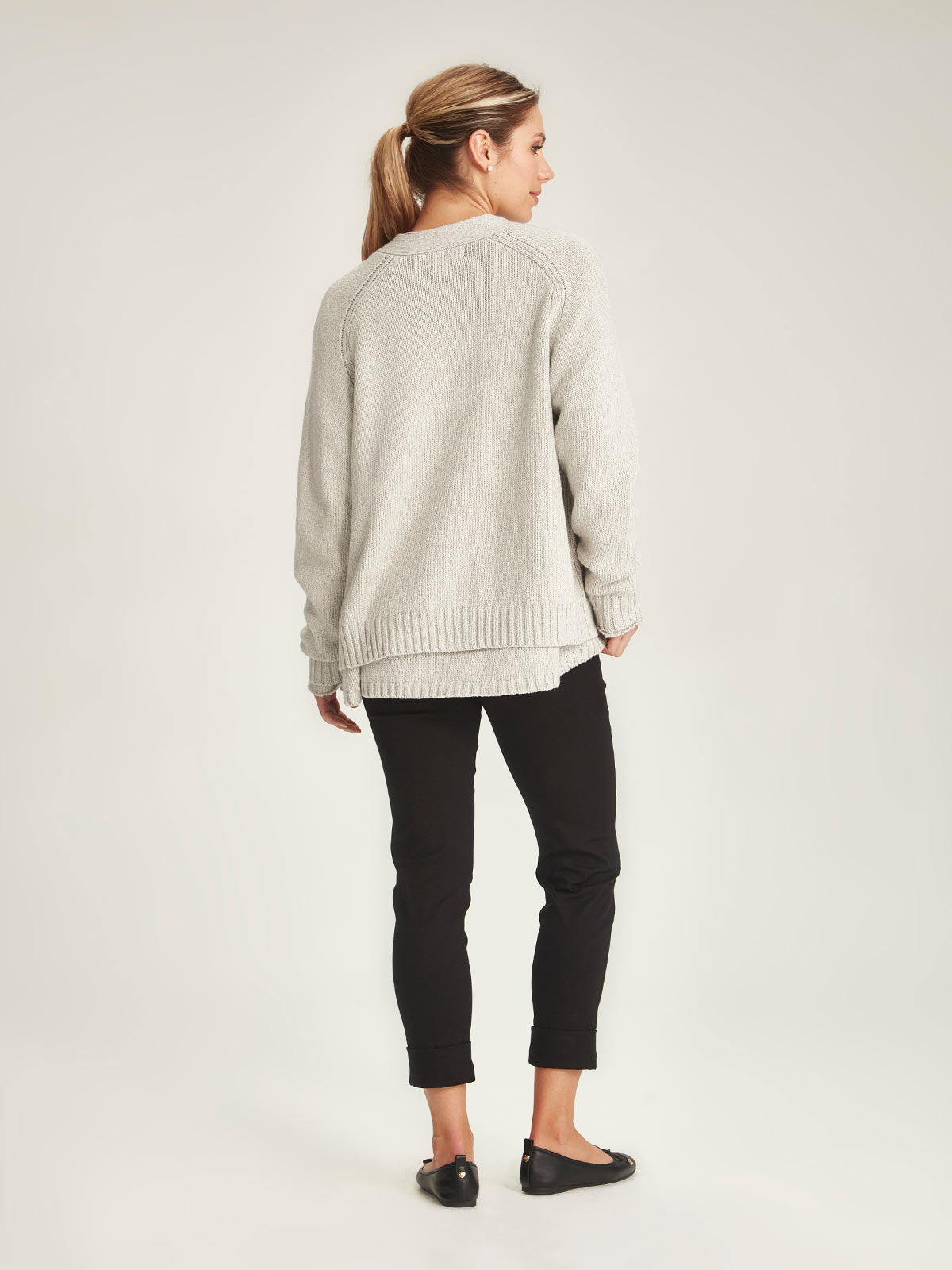 Sills Janaya Cardigan - Lather Grey