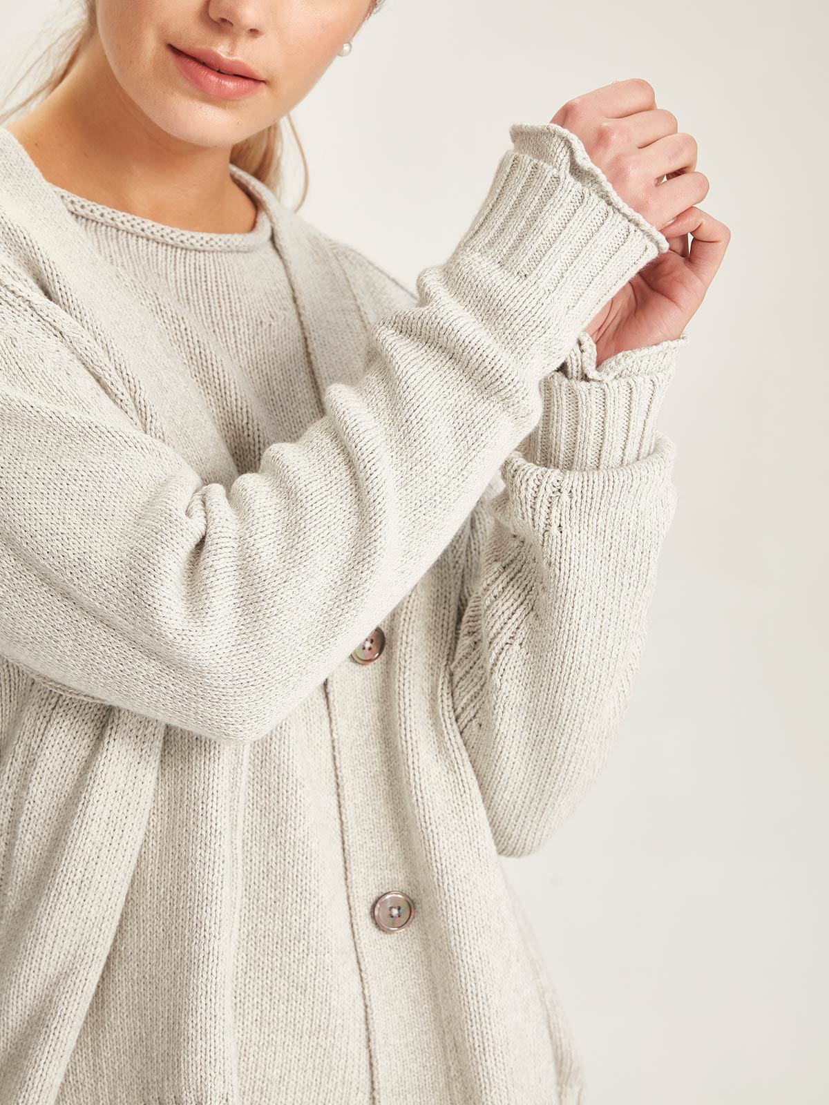 Sills Janaya Cardigan - Lather Grey