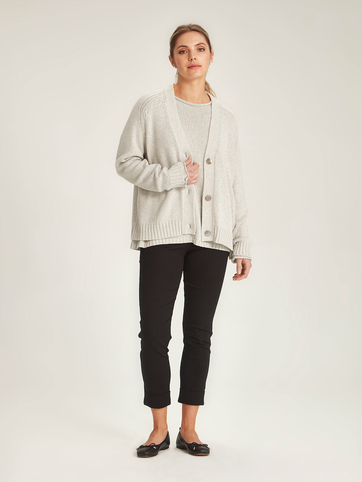 Sills Janaya Cardigan - Lather Grey