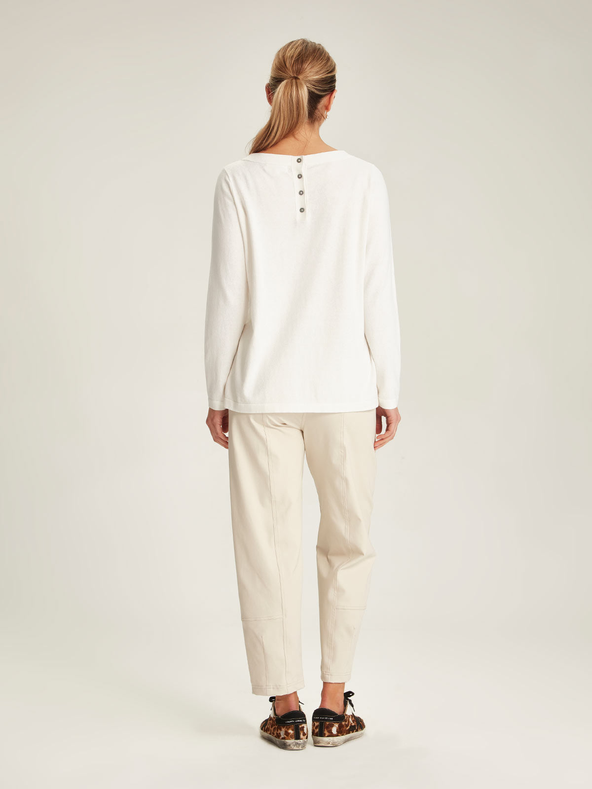 Sills Kelly Jumper - Laser White