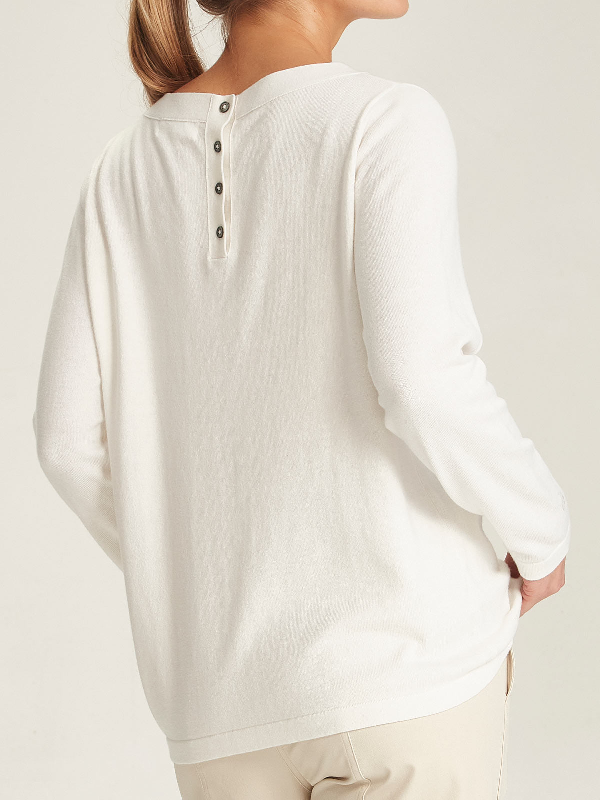 Sills Kelly Jumper - Laser White