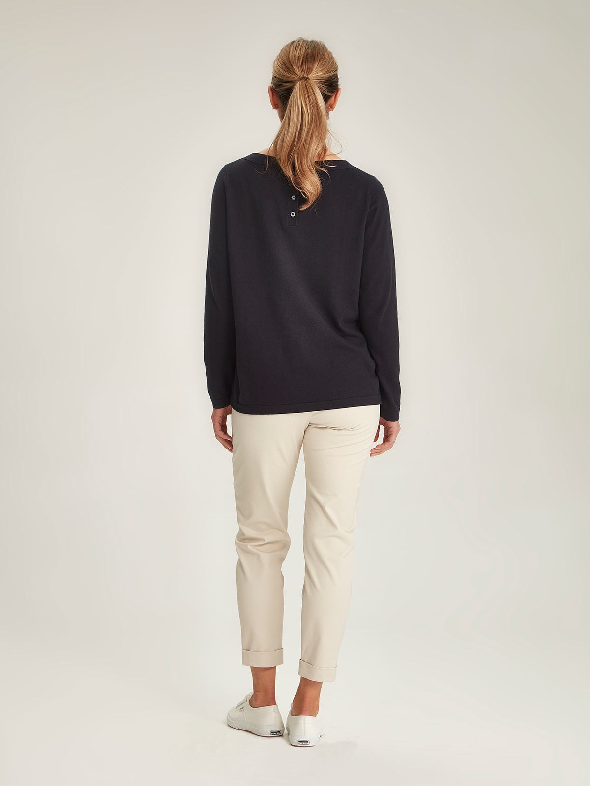 Sills Kelly Jumper - Neat Navy