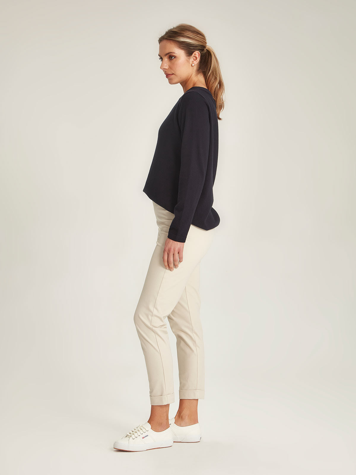 Sills Kelly Jumper - Neat Navy