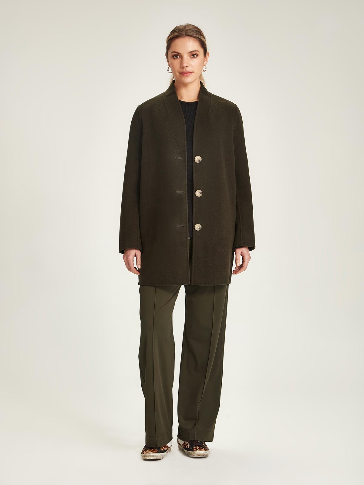 Sills Mimco Coat - Dark Moss