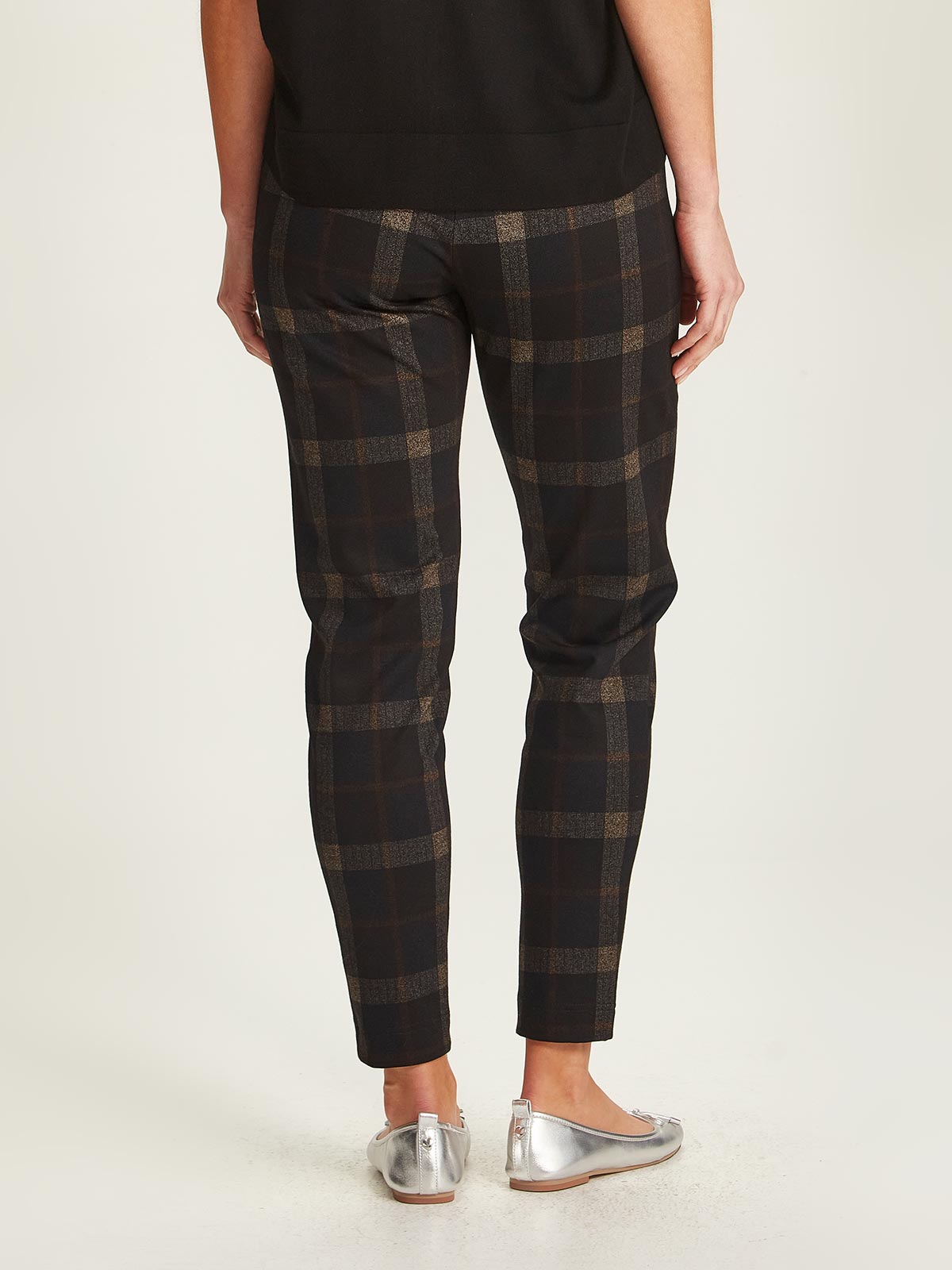 Sills Ko Check Jogger - Black Check