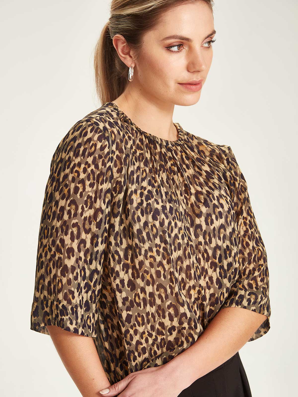 Sills Gisele Leopard Blouse