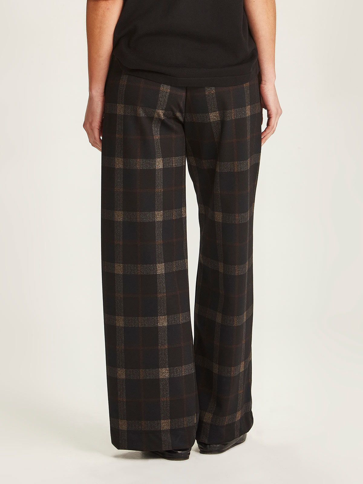 Sills Kelsey Check Pant - Black Check