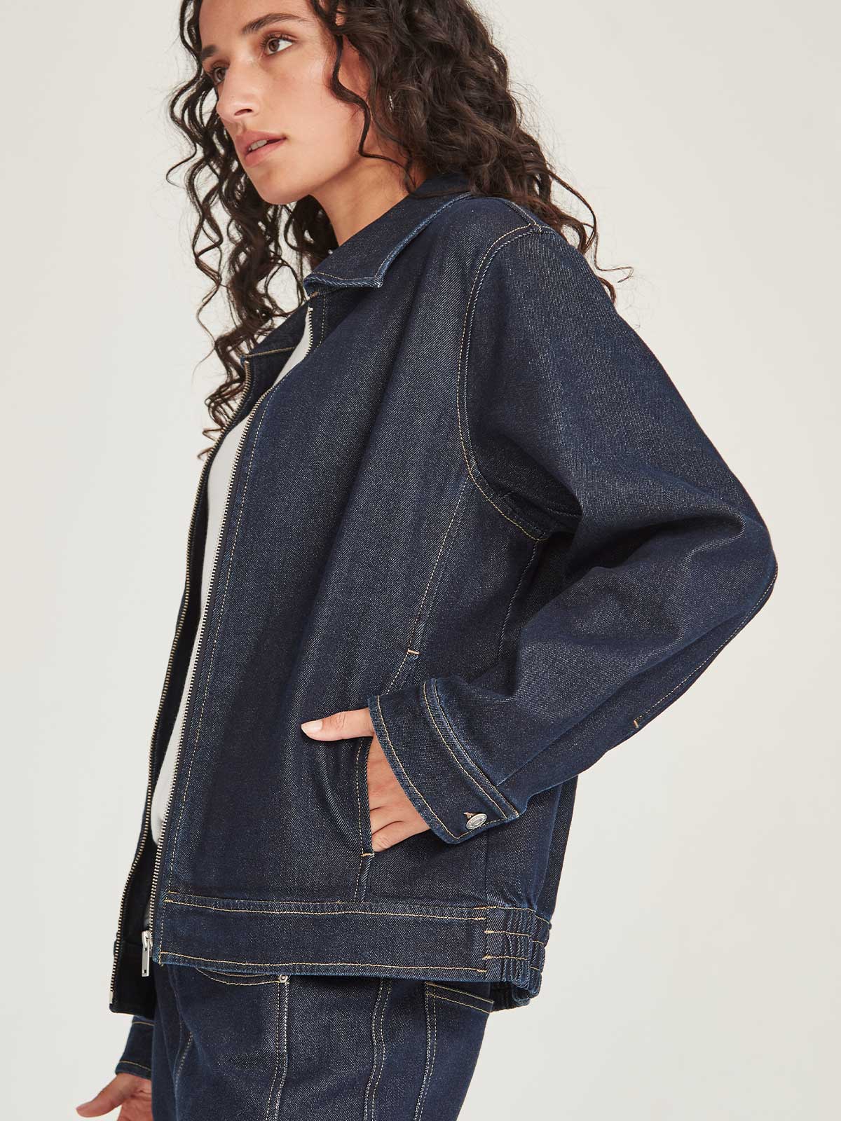 Sills Germaine Denim Jacket - Dark