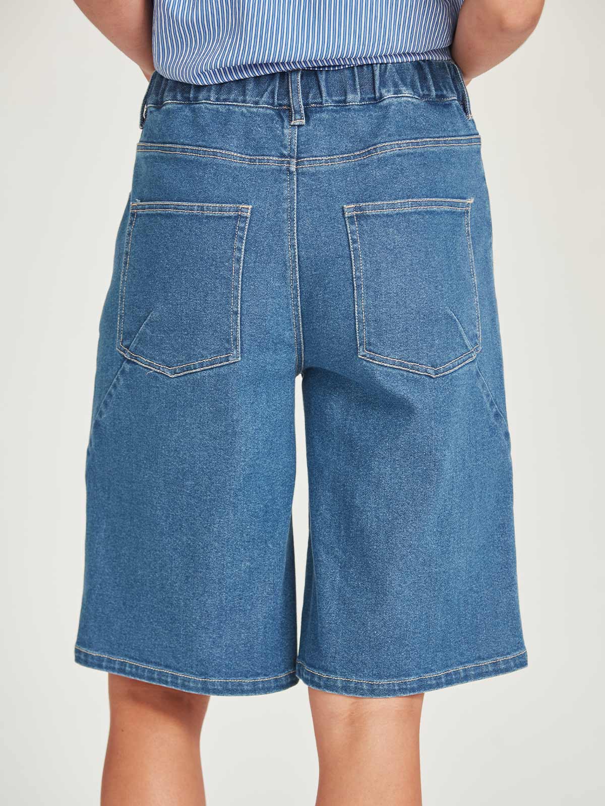 Sills Bethany Denim Short - Mid Wash