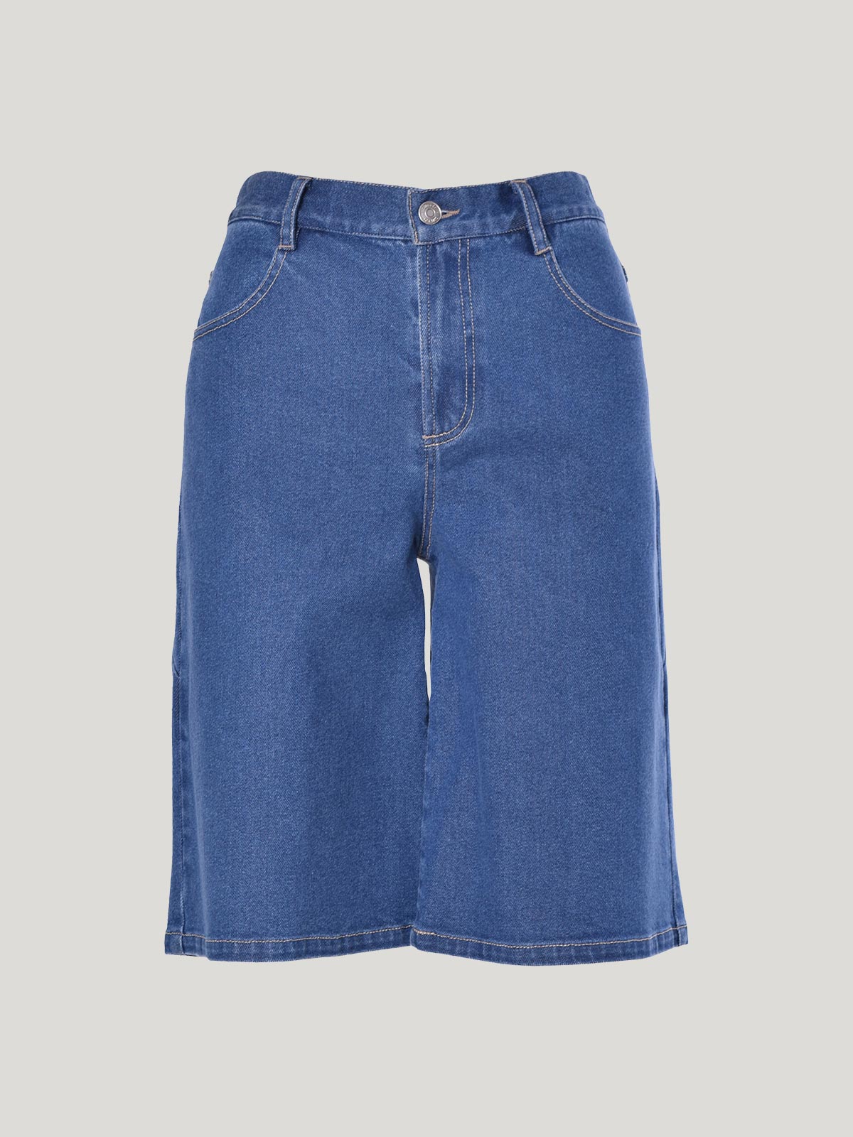 Sills Bethany Denim Short - Mid Wash