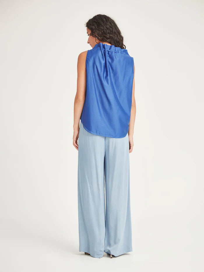 Jasper Top - Azure Blue