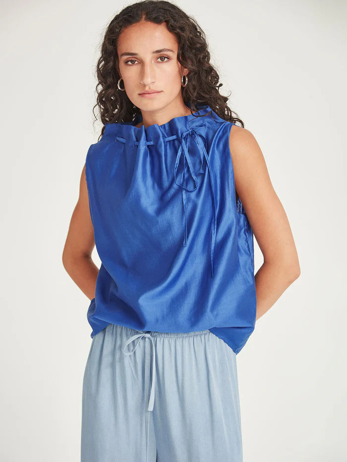 Jasper Top - Azure Blue