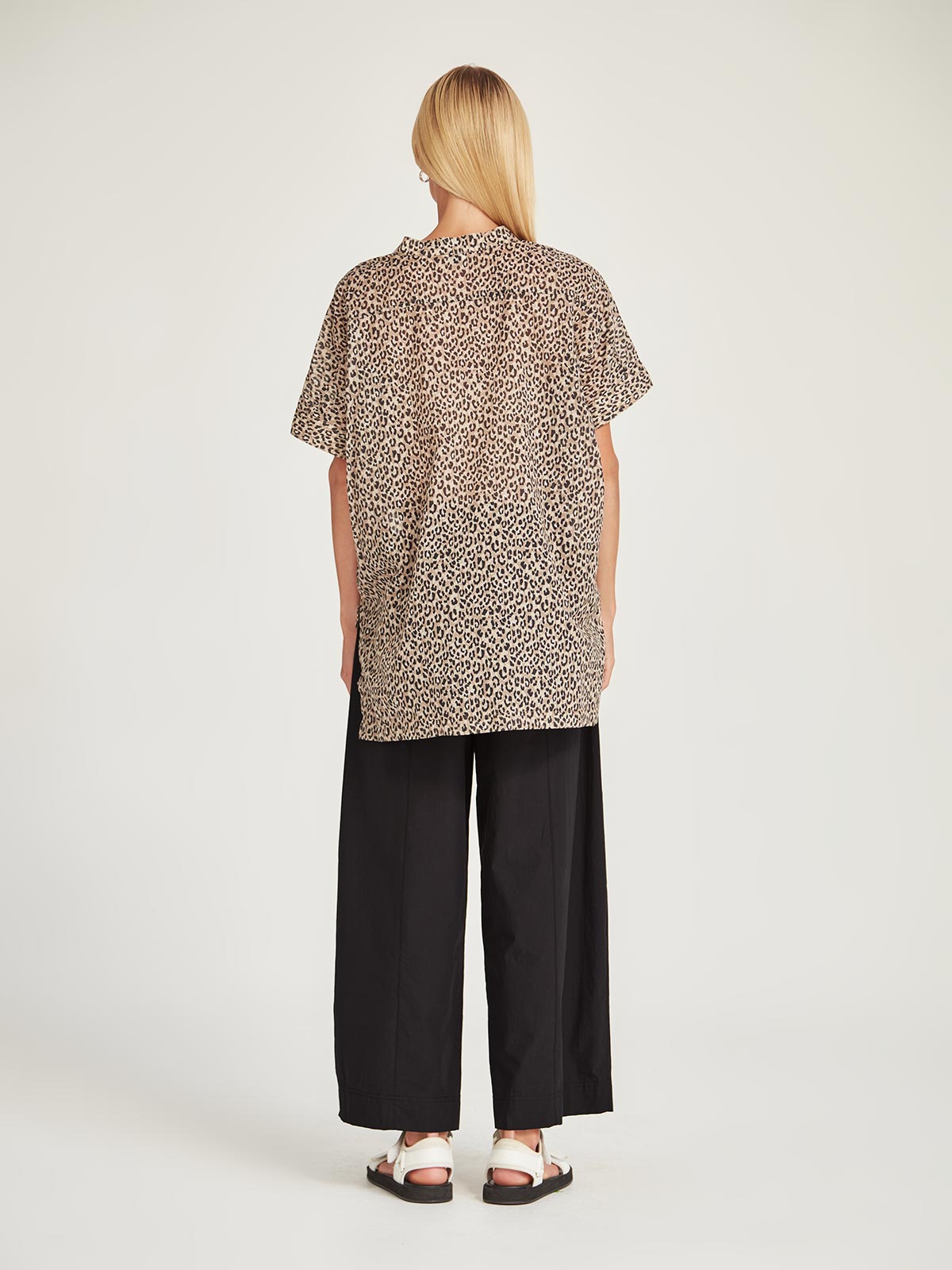 Anita Print Top - Leopard