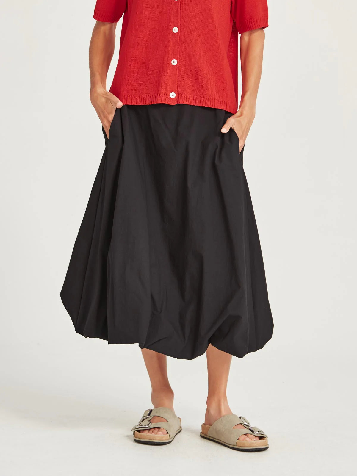 Cooper Bubble Skirt - Black