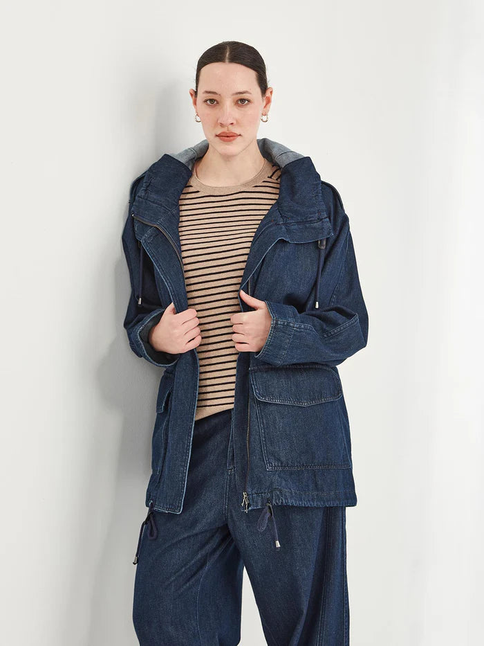 Dover Denim Parka