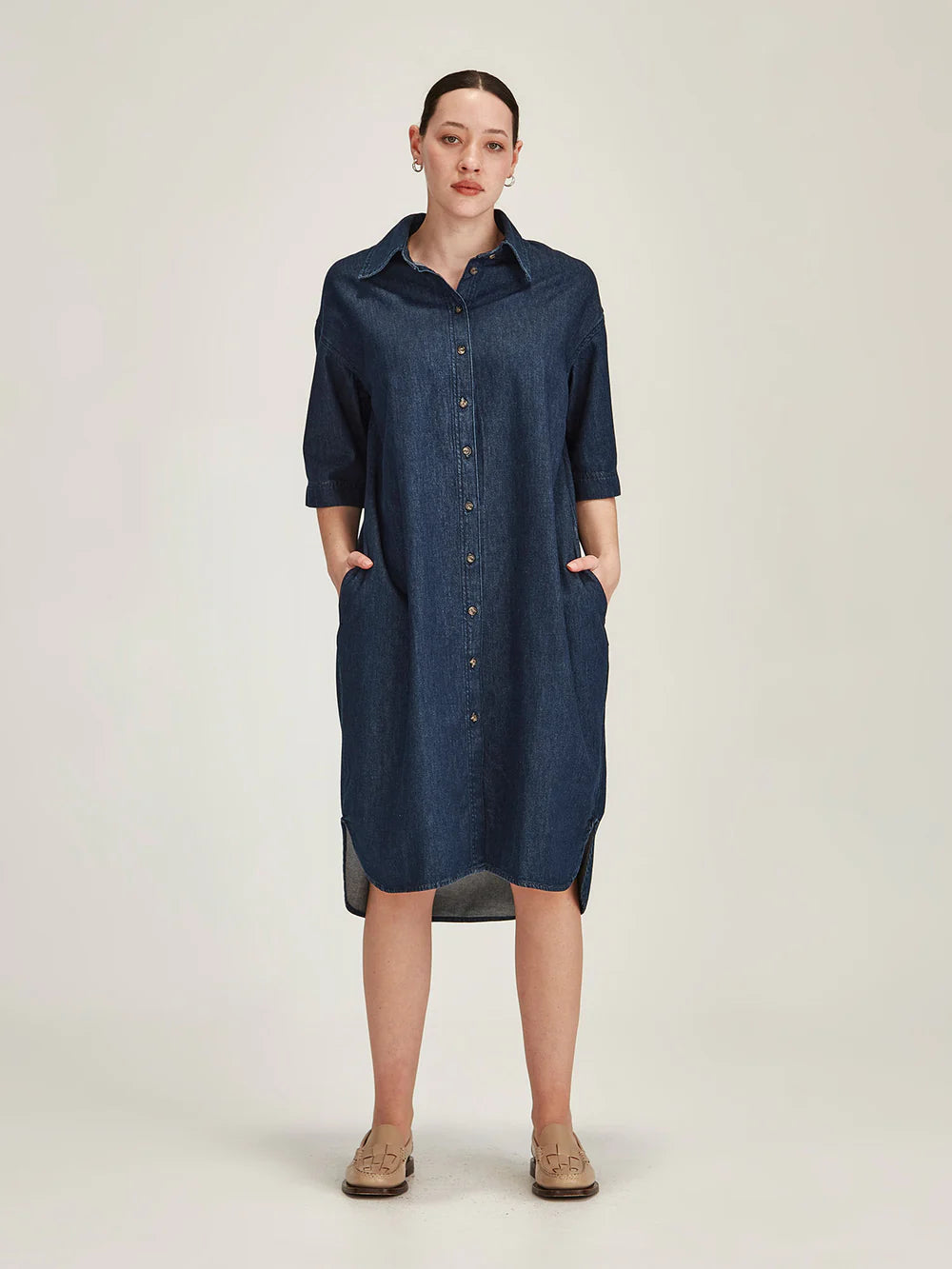 Alexa Denim Dress