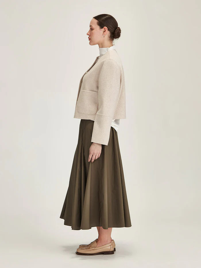 Emiko Wool Jacket - Perla