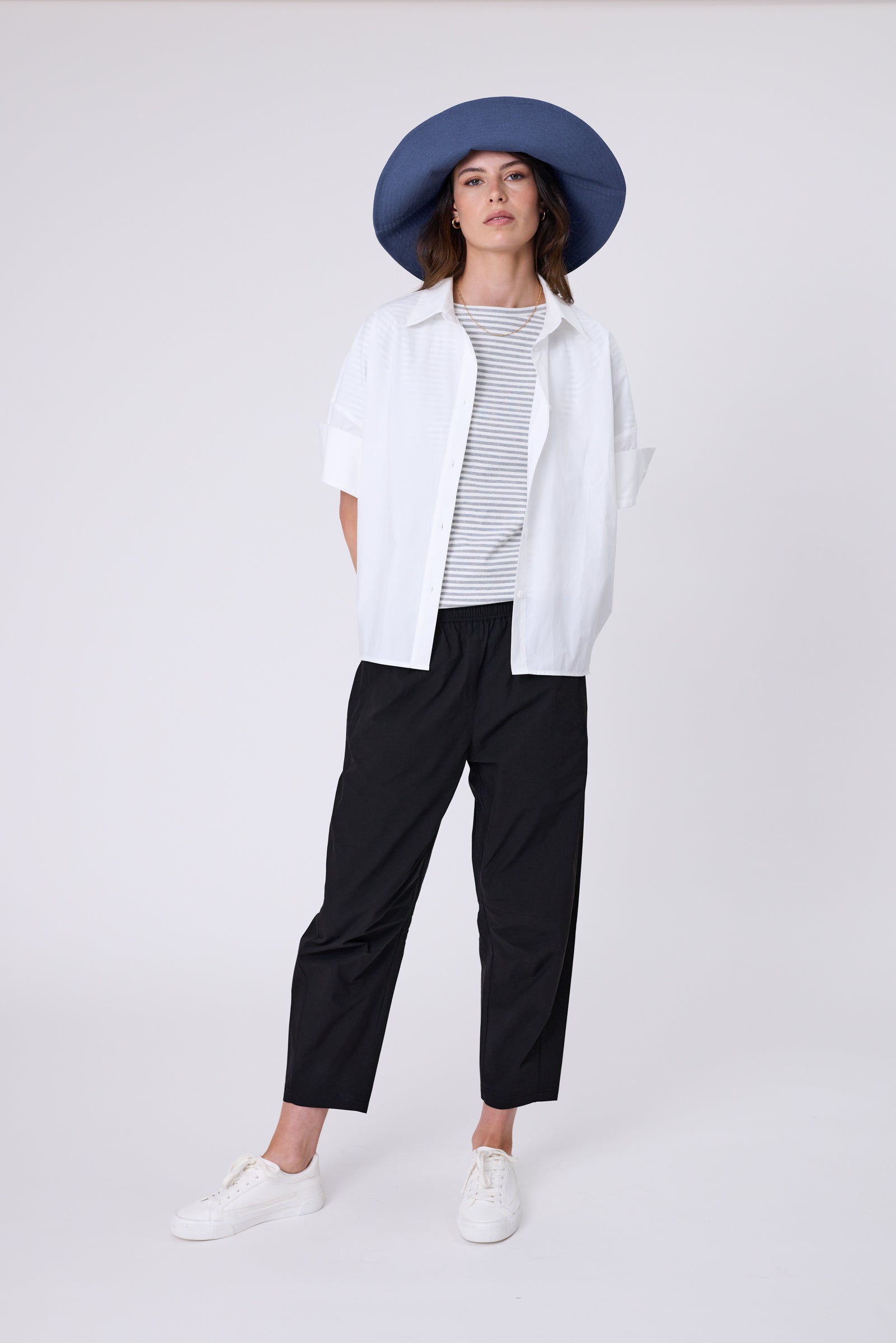 Silo Barrel Pant - Black