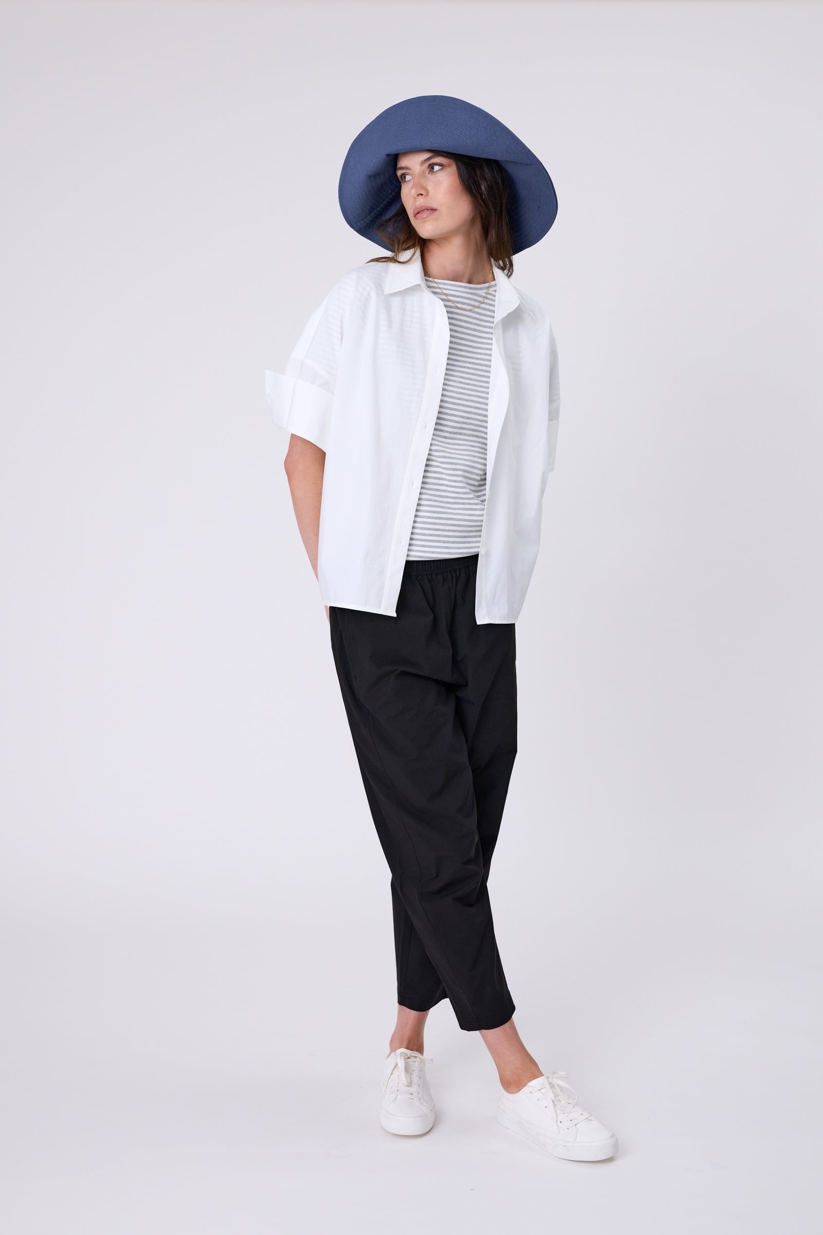 Silo Barrel Pant - Black