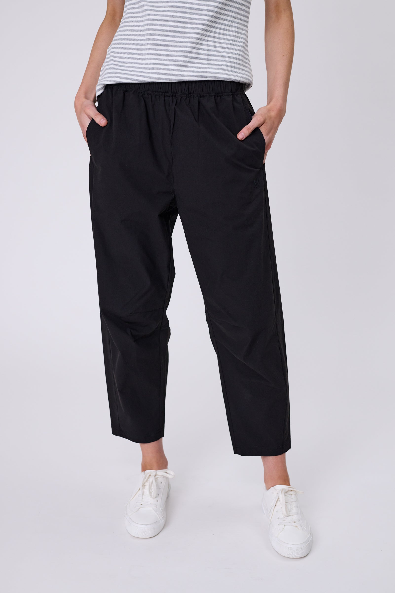 Silo Barrel Pant - Black